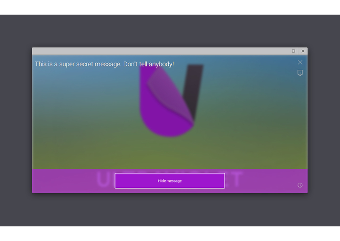 Ultraviolet - Steganography for Chrome – screenshot 4