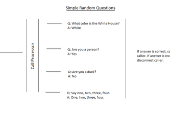 Solution to Robocall problem in the U.S. (Person Test)