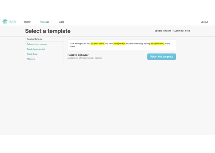 Clarity – screenshot 2