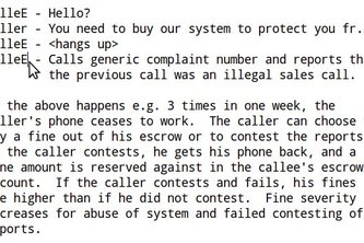 Call a Number to Report Previous Caller