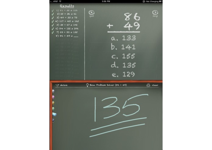 MathBoard – screenshot 1