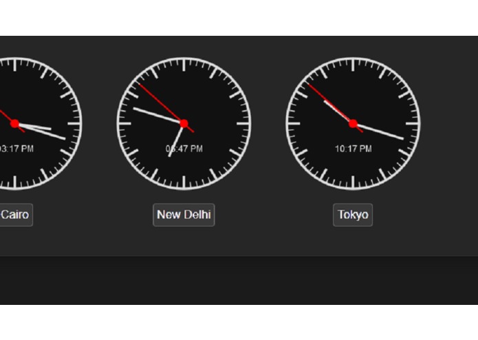 World clock – screenshot 2