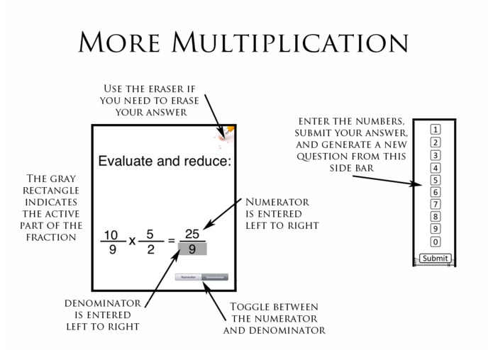 Gap App: Fractions – screenshot 1