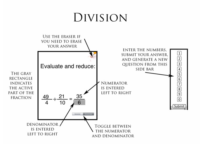 Gap App: Fractions – screenshot 2