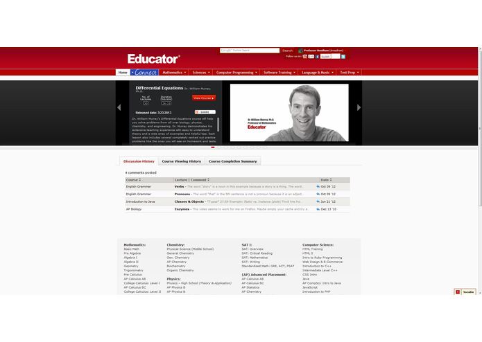 Educator.com – screenshot 3