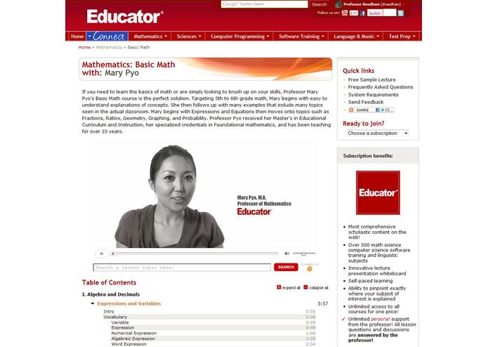 Educator.com – screenshot 4