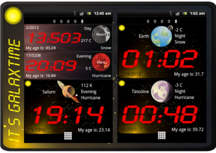 GalaxTime – screenshot 3
