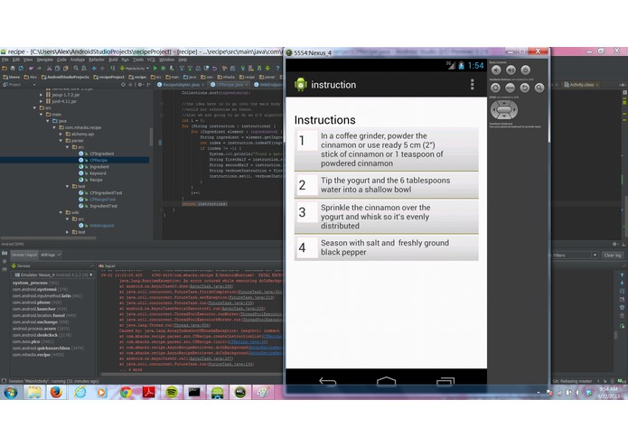 Real Time Recipe! – screenshot 1