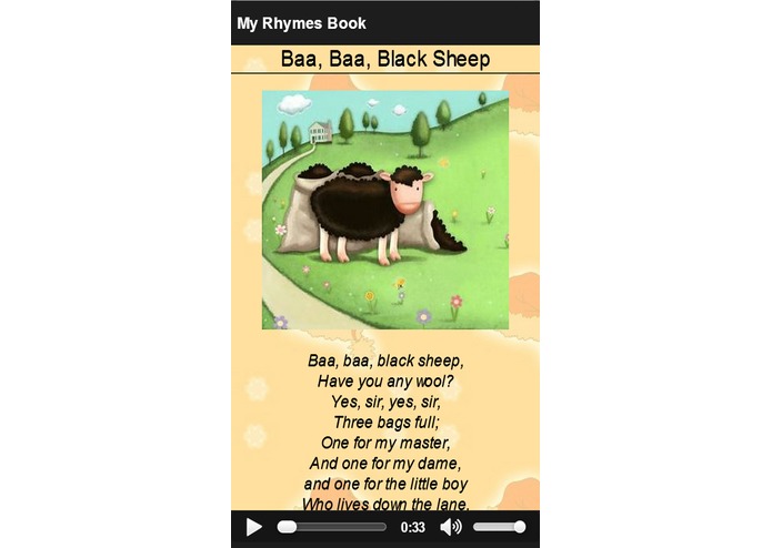My Rhymes Book – screenshot 3