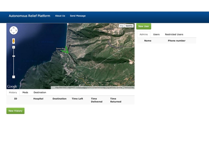 Autonomous Emergency Relief Quadcopter – screenshot 5