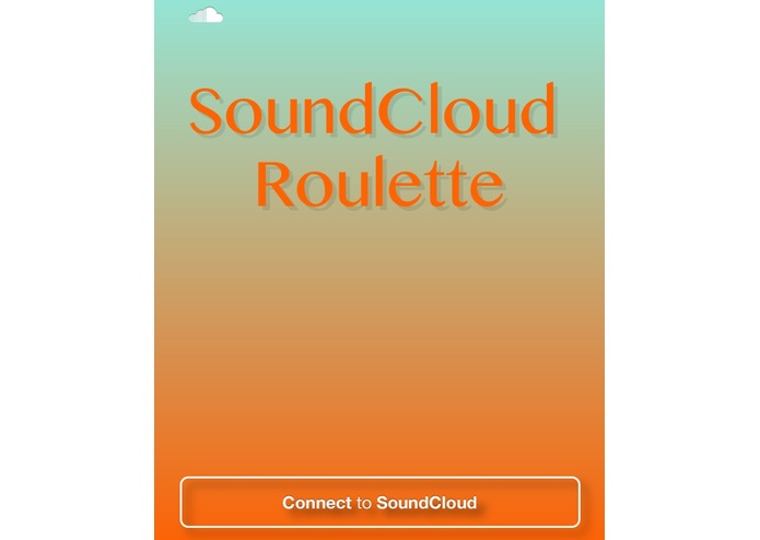 SoundCloud Roulette – screenshot 1