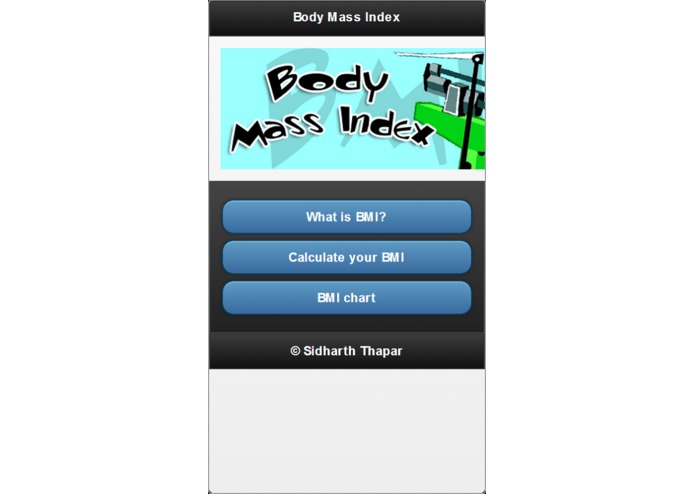 Body Mass Index – screenshot 1