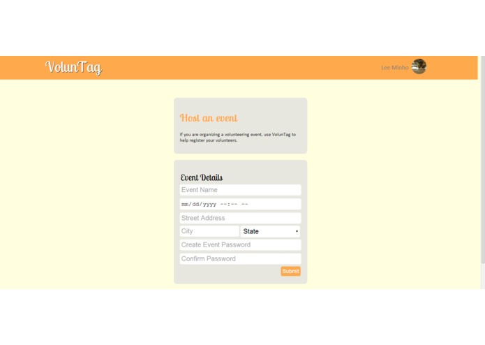 VolunTag – screenshot 2
