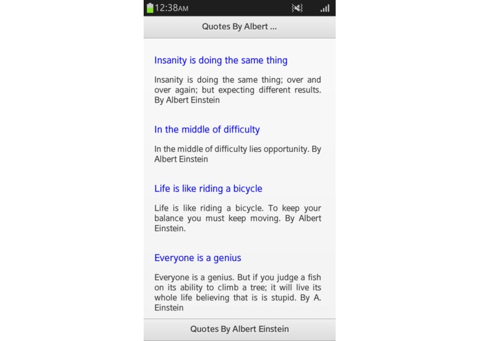 Quotes By Albert Einstein – screenshot 4