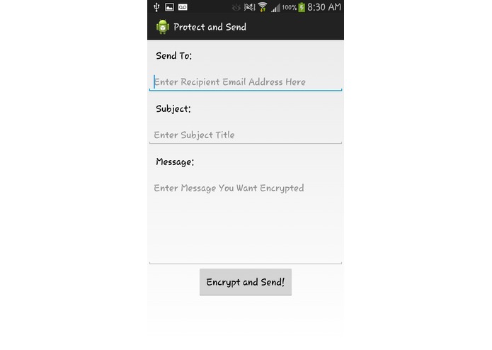 Protect And Send – screenshot 4