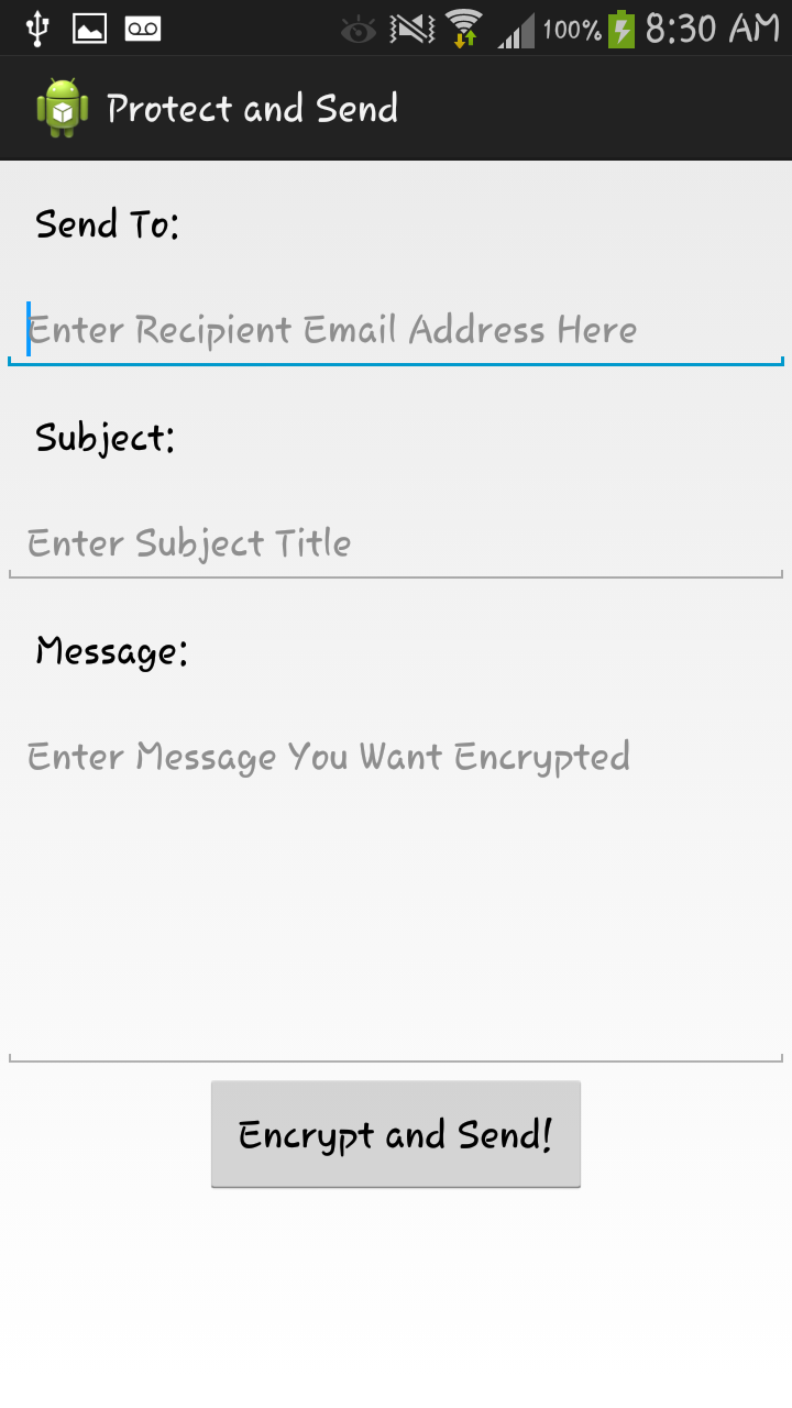 Protect And Send Devpost
