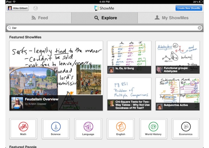 ShowMe – screenshot 2