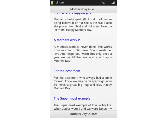 Mothers Day Quotes – screenshot 4