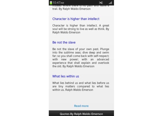 Quotes By Ralph Waldo Emerson – screenshot 2