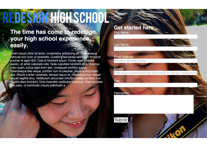 REDesign High School – screenshot 4