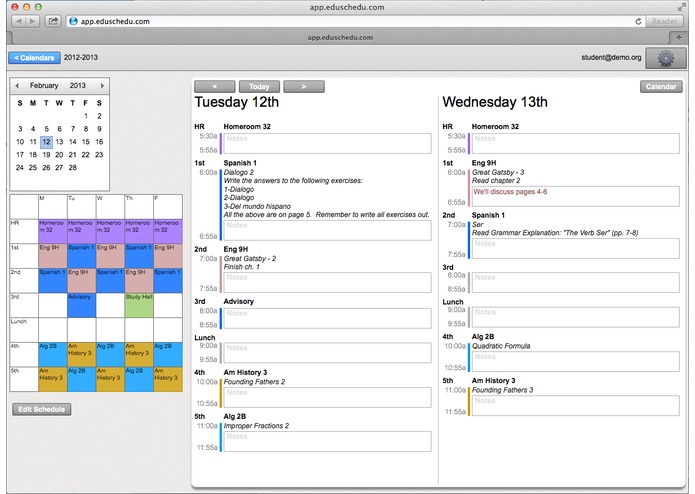 eduschedu – screenshot 4