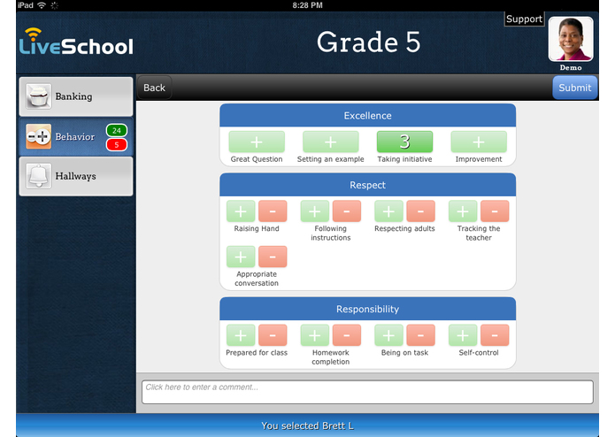 LiveSchool – screenshot 5