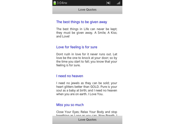 Love Quotes – screenshot 2