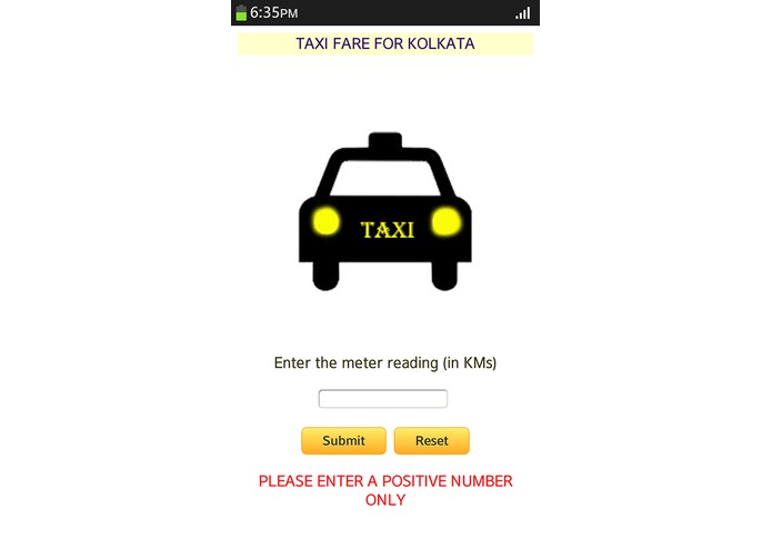 Taxi Fare Kolkata – screenshot 4