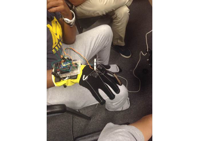 VR glove  – screenshot 1