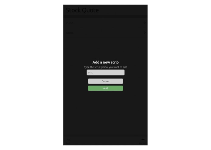 Stocks – screenshot 1