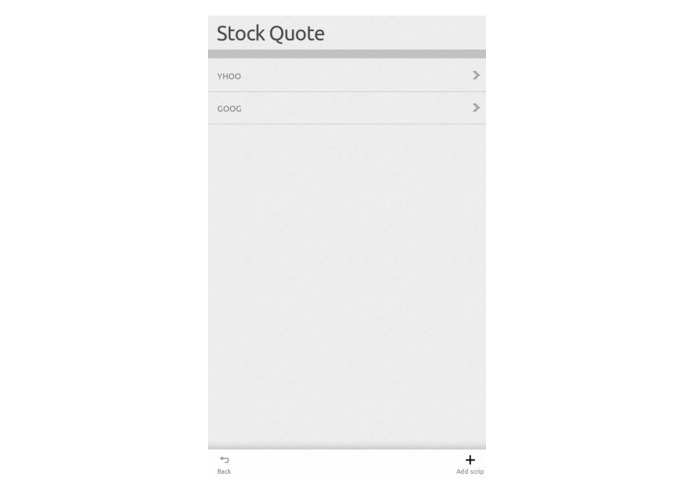 Stocks – screenshot 2