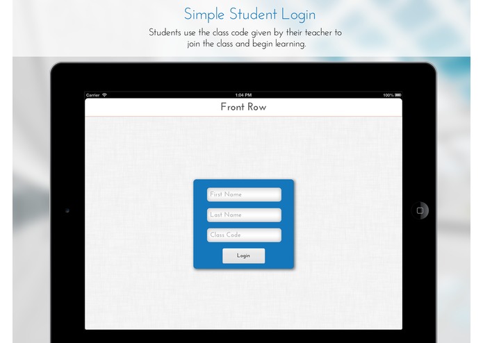 Front Row Classroom – screenshot 1