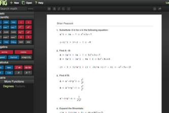 FastFig - The Word Processor for Math