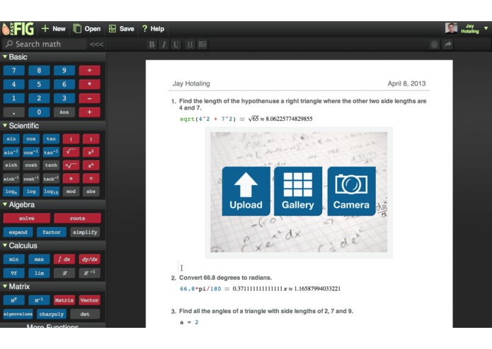 FastFig - The Word Processor for Math – screenshot 4
