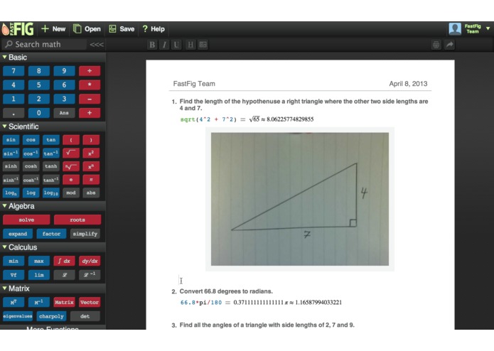 FastFig - The Word Processor for Math – screenshot 5