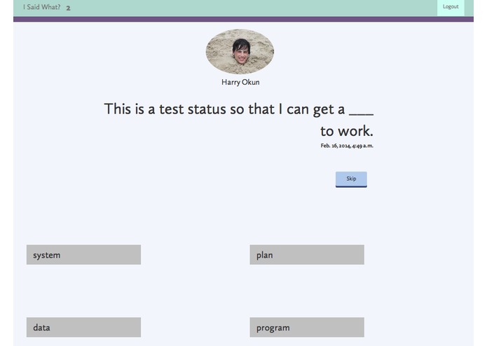 I Said What? – screenshot 1