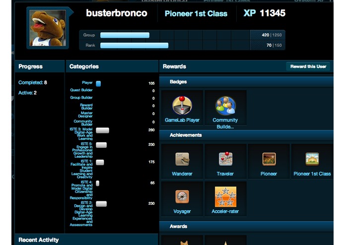 3D GameLab: Quest-Based Learning & Badges – screenshot 5