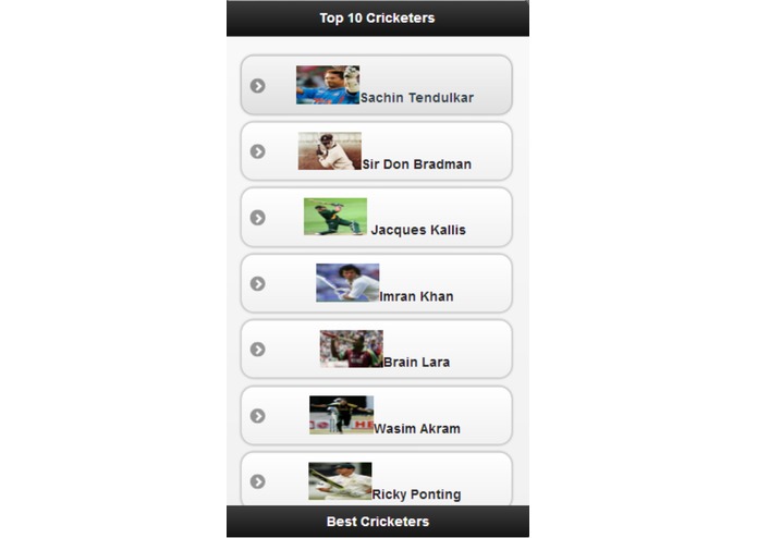 Best Cricketers – screenshot 1