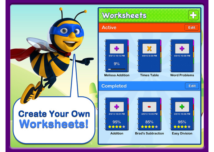 Abby Explorer - Math Worksheets – screenshot 1