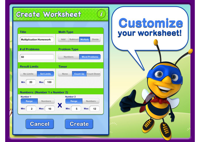 Abby Explorer - Math Worksheets – screenshot 2