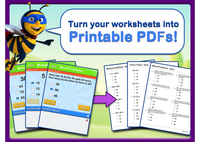 Abby Explorer - Math Worksheets – screenshot 4