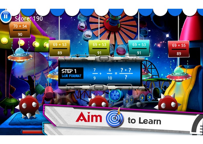 Mango Math: Fractions – screenshot 1
