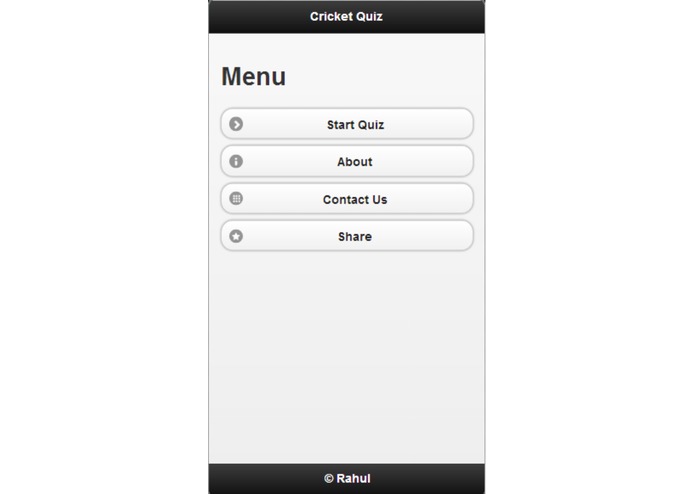 Cricket quiz – screenshot 1
