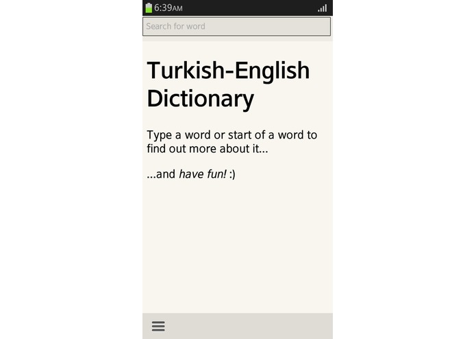 Turkish English Dictionary – screenshot 3
