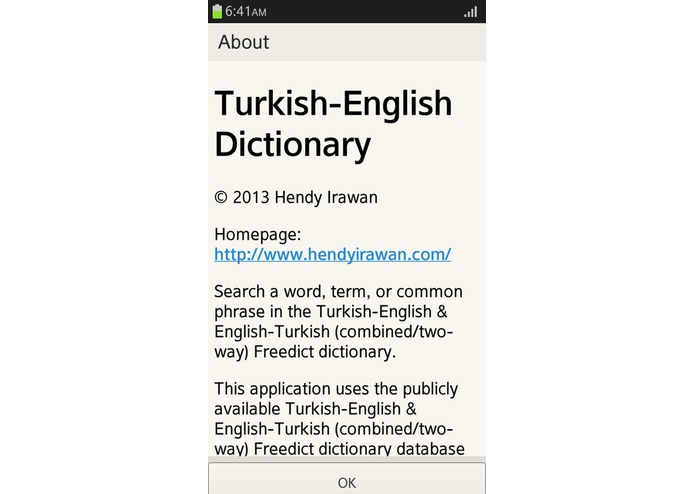 Turkish English Dictionary – screenshot 5