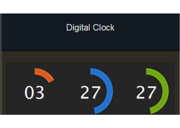 Digitized Clock – screenshot 1