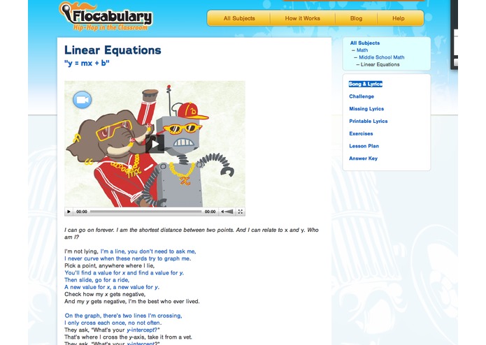Flocabulary – screenshot 2