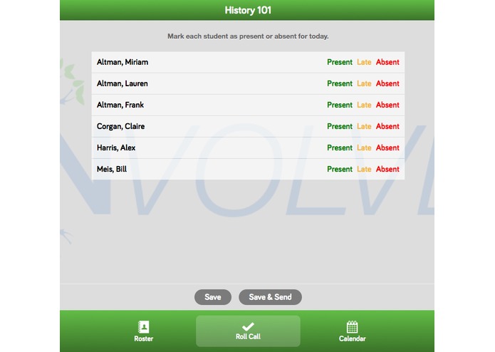 Kinvolved: Simplifying the way teachers take attendance and involve parents – screenshot 4