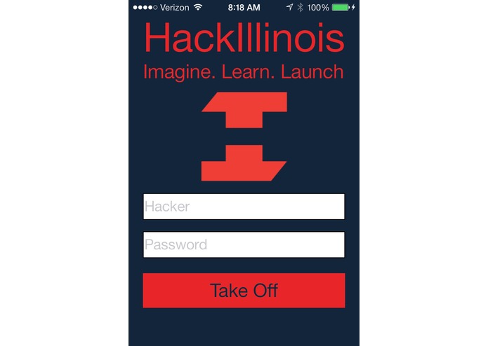HackIllinois CheckIn – screenshot 1