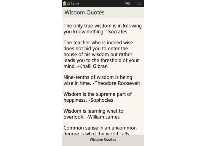 Wisdom Quotes – screenshot 1